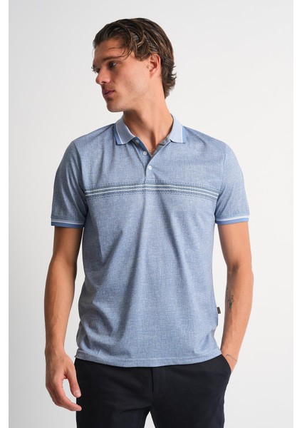 Pierre Cardin Erkek Polo Yaka Düğme Detaylı T-shirt