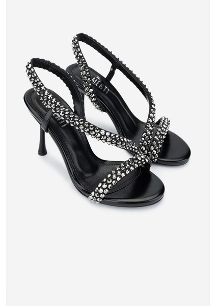 Kadın Vegan Siyah Topuklu Ayakkabı 891 888 Bn Ayk Y25 Sıyah fiyatları