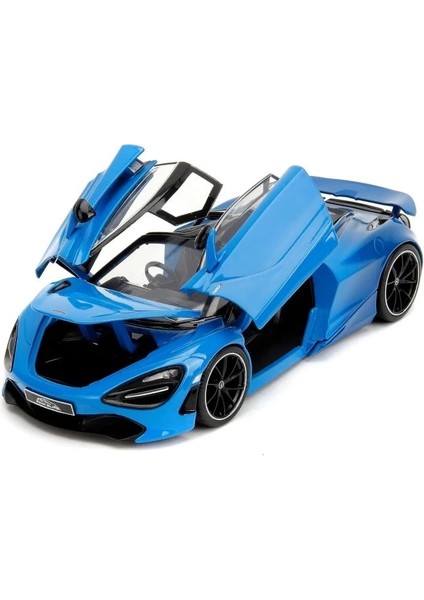 Pembe Slips 1:24 W2 Mclaren 720S Die-Cast Araba Tabanlı indirimleri