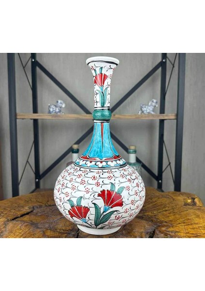 Karanfil Bahçesi Iznik Vazo