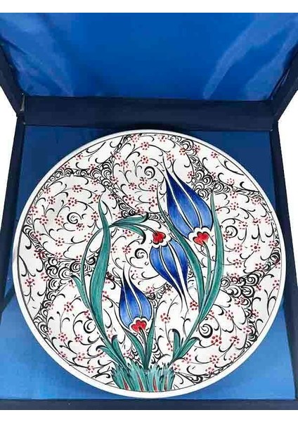 Geleneksel Miras 25CM Iznik Çini Tabak