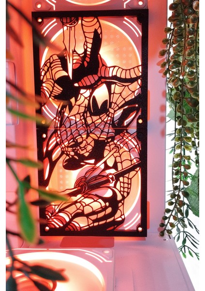 ORUMCEKADAM120X240 mm Siyah Çerçeveli Pc Aksesuarı, Masaüstü Bilgisayar Fan Kapağı