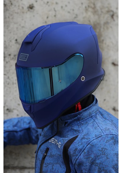 Dinamo Mat Mavi Kask