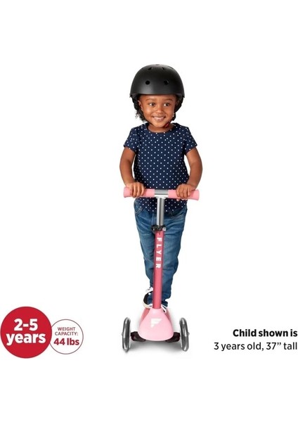 Flyer Glider Jr. Scooter'ı Pembe