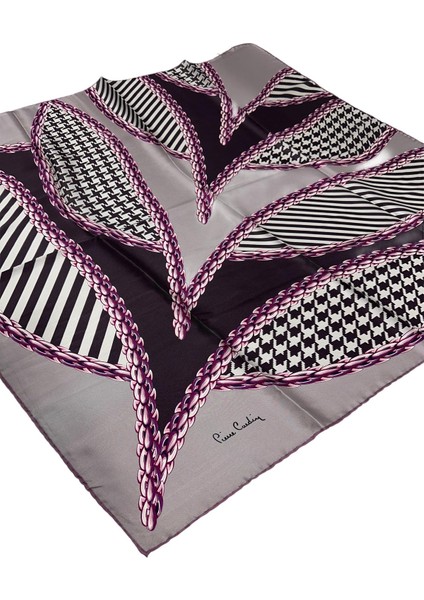 Saf Ipek -Sura Ipek 90X90 Eşarp - 04949