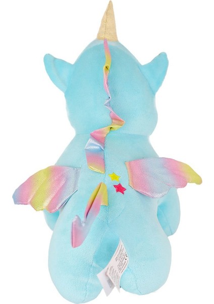 5018 Kadife Mavi Unicorn -My Friend Toys