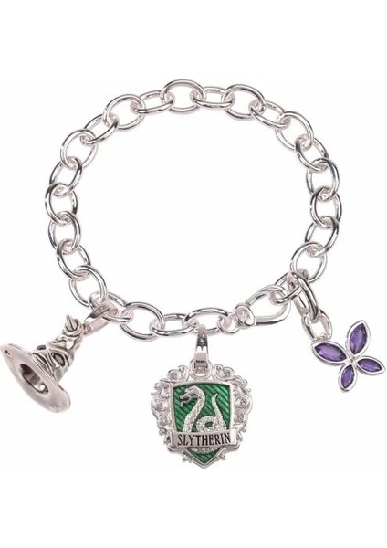 Noble Collection Lumos Harry Potter Slytherin Charm Bileklik