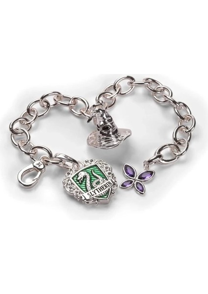Noble Collection Lumos Harry Potter Slytherin Charm Bileklik