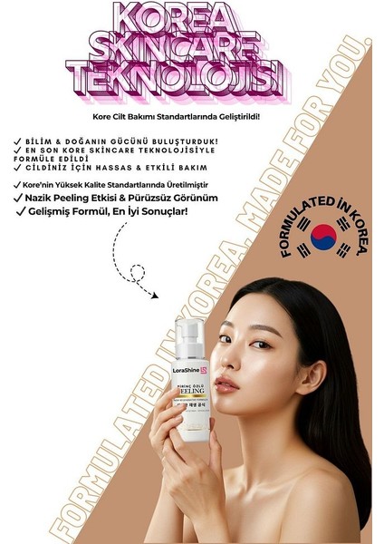 Pirinç Özlü Peeling 100 ml Cilt Aydınlatıcı ve Arındırıcı Jel Kore Formüllü Yüz Peelingi