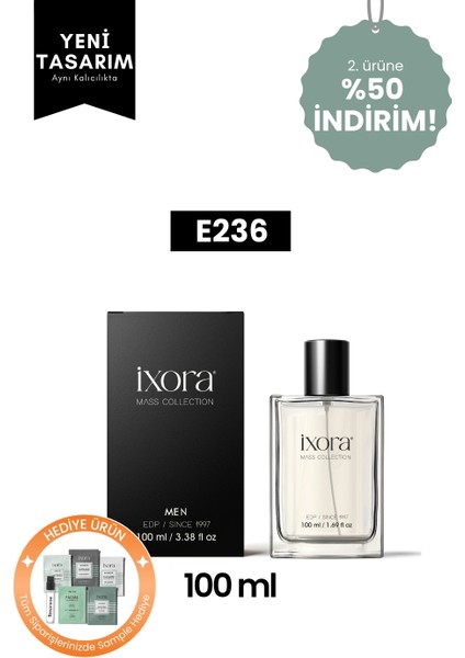 E236 Pin Up Erkek Parfüm 100 ML EDP
