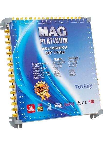 Platinum 17-32 Sonlu Uydu Santrali