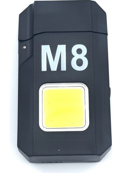 Elektrikli Çakmak Gazsız USB Şarjlı El Feneri
