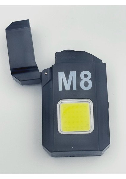 Elektrikli Çakmak Gazsız USB Şarjlı El Feneri