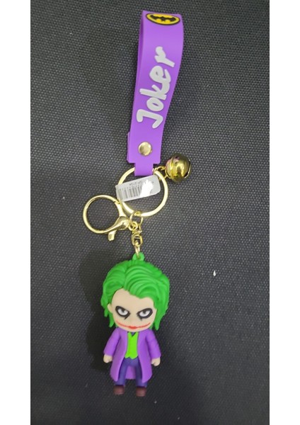 Anahtarlık Hediyelik Silikon Çanta Aksesuar Joker Sevimli Tasarım 3D Sağlam İçi Dolu 1 Adet