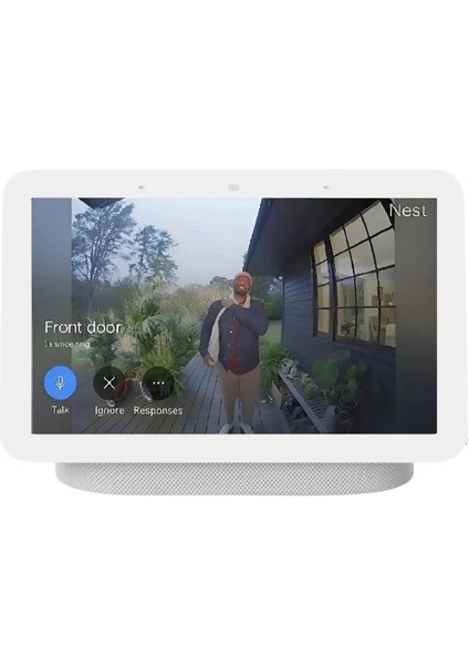 Nest Hub 17,78CM Akıllı Ekran (2. Nesil) - Chalk
