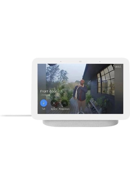 Nest Hub 17,78CM Akıllı Ekran (2. Nesil) - Chalk