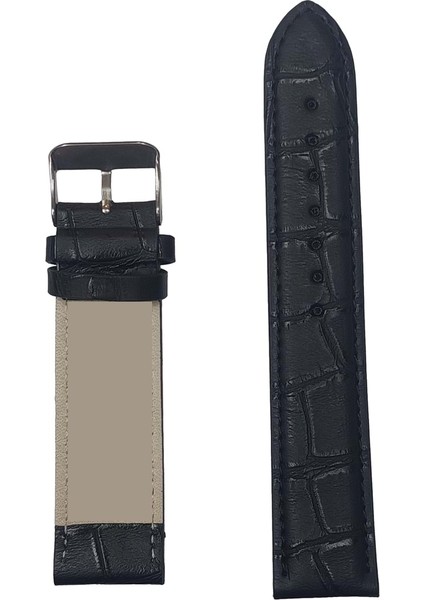 RS2004S Cabor Deri Kayış - 26 × 22 mm - Siyah