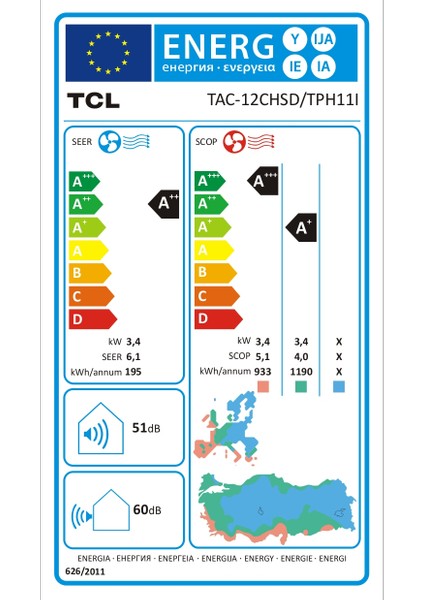 Breezeın 1.0 A++ TAC-12CHSD/TPH11I Inverter 12000 Btu Rüzgarsız Soğutma Özellikli Duvar Tipi Klima