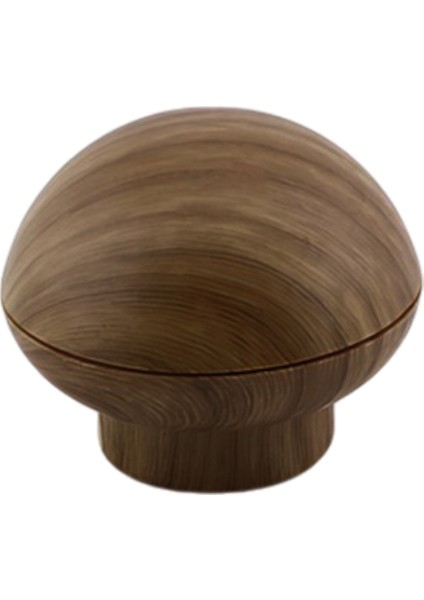 Mobilya Mutfak Dolap Dolabı Çekmece Kulpu Kulbu Plastik Kahverengi Tek Vidalı Düğme Kulp Ceviz fırsatları