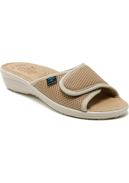 83 K24 Fe Kadın Terlik T4 413 Fe Fly Flot Slipper 6009-BEIGE fiyatları