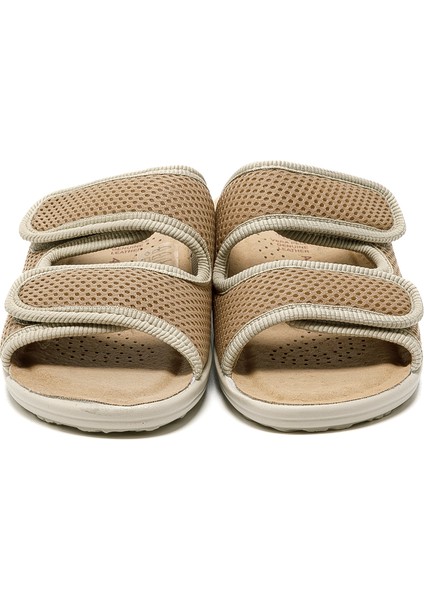 83 K24 Fe Kadın Terlik T4 F50 Fe Fly Flot Slipper 6009-BEIGE fırsatları