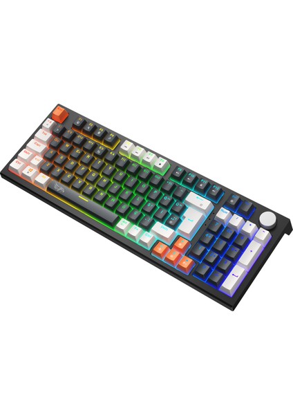 MKP98-10 Farklı Rainbow Aydınlatma-Mekanik Gaming Klavye
