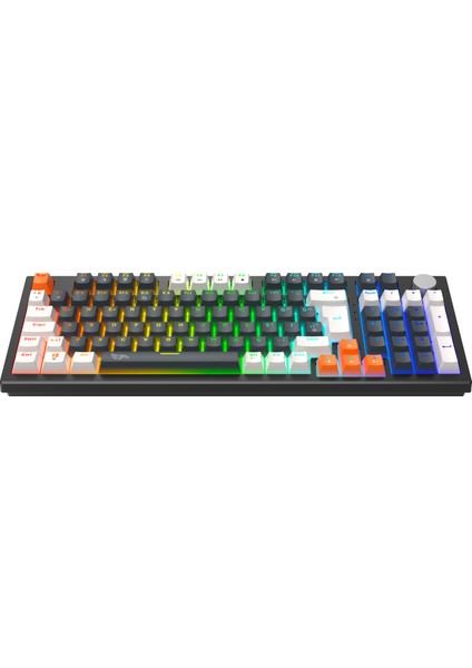 MKP98-10 Farklı Rainbow Aydınlatma-Mekanik Gaming Klavye