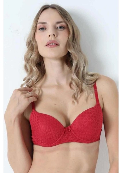 - 2535-B Anı Sütyen Tek Kareli Boş
