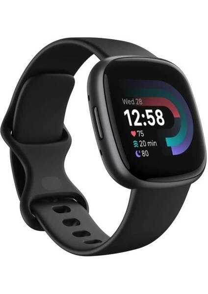 - Versa 4 Akıllı Saat Siyah Grafit 39MM Siyah
