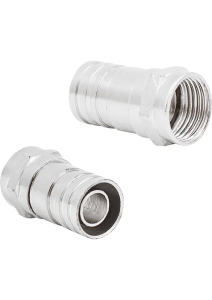 F Konnektör Sıkmalı Rg6 Kısa Tip (4887)