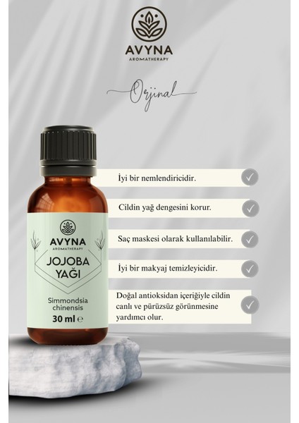 Jojoba Yağı 30 ml Soğuk Sıkım Saf ve Doğal (Jojoba Oil) fiyatları