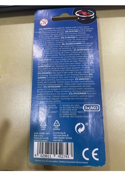 LED Işıklı Dönen Stres Tükenmez Kalemi Pembe - Gyro Spınner Wıth LED Pen