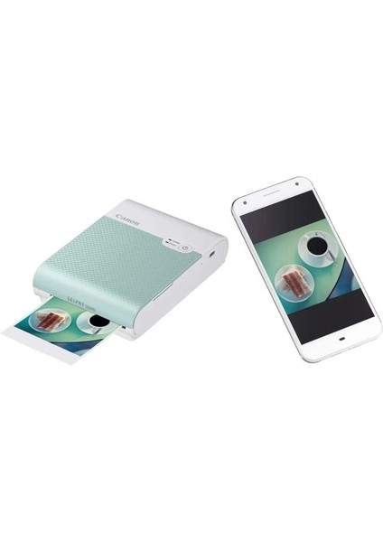 Selphy QX10 Taşınabilir Kare Fotoğraf Yazıcısı Yeşil Printer Only