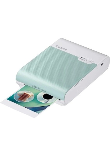 Selphy QX10 Taşınabilir Kare Fotoğraf Yazıcısı Yeşil Printer Only
