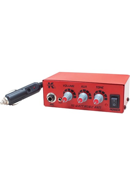 Pazarcı Anfisi 12 Volt Mini-50 Watt (Metal Kasa) -Tda 2003 Lü Plenty (4887)