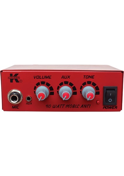 Pazarcı Anfisi 12 Volt Mini-50 Watt (Metal Kasa) -Tda 2003 Lü Plenty (4887)