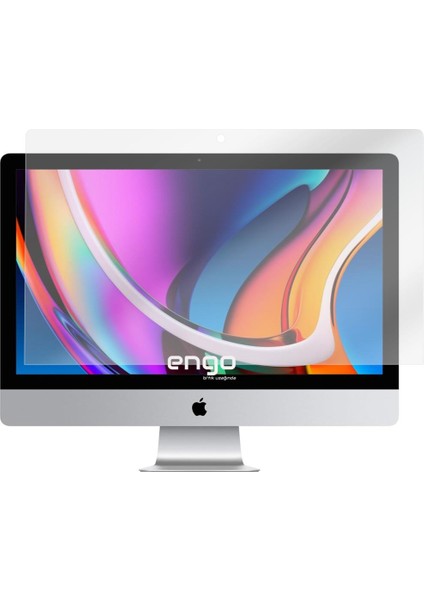 Apple iMac 27 Inç Mat Ekran Koruyucu Parlamayı Önler Şeffaf