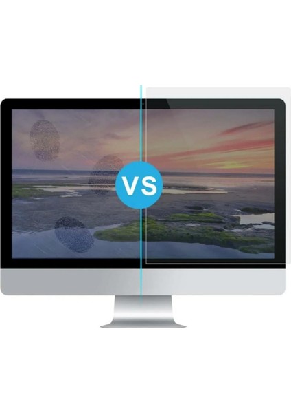 Apple iMac 27 Inç Mat Ekran Koruyucu Parlamayı Önler Şeffaf