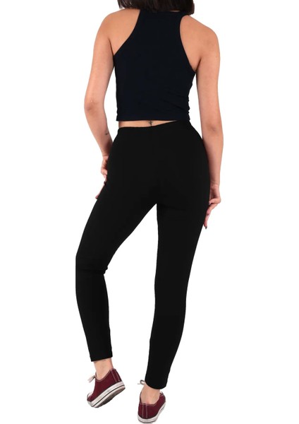 Kadın Bordo Düz Model Tayt (Büyük Beden Seçeneğiyle) fırsatları