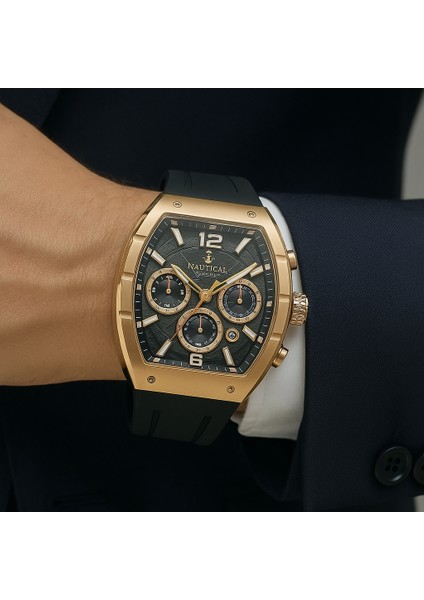 Nautical Fonksiyonları Aktif Erkek Kol Saati