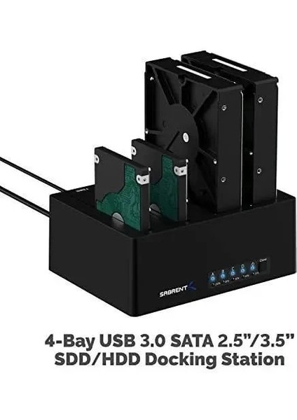 USB Ssd/harici Sabit Disk Bağlantı Istasyonu (DS-U3B4) 4 Bay