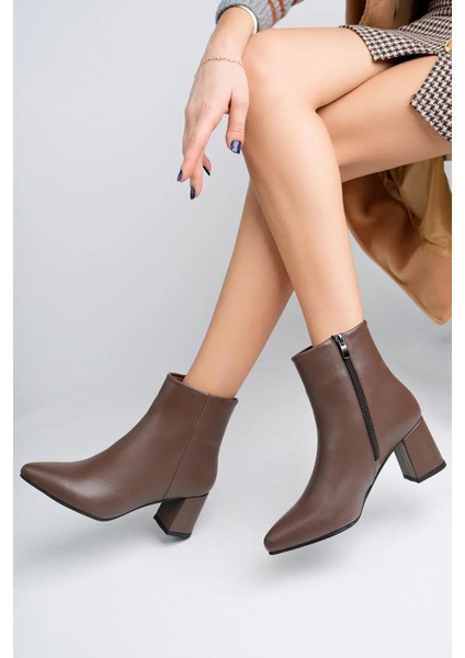 Hakiki Deri Kadın Deri Bot TRC102-0001-2 fiyatları