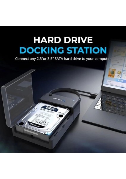 USB 3.0 - Sata Harici Sabit Sürücü Lay-Flat Bağlantı Istasyonu Hard Drives fırsatları