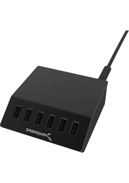 100 Watt Çoklu Bağlantı Noktalı USB Hızlı Şarj Cihazı (Ax-Adpd) 6-Port