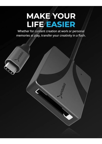 USB Tip C Cfexpress Tip B Kart Okuyucu [cr-Cfxb]
