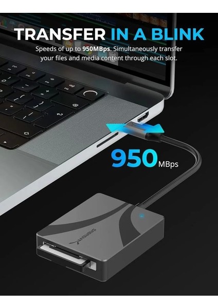 USB Tip C Cfexpress Tip B Kart Okuyucu [cr-Cfxb]