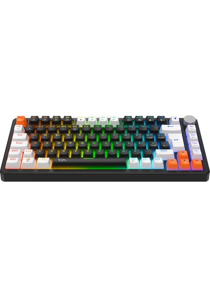 MK82X2-10 Farklı Rainbow Aydınlatma-Mekanik Gaming Klavye