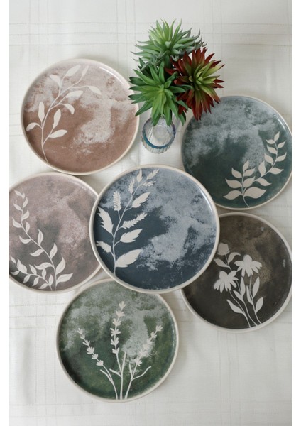 Deep Flowers Nordıc Pasta Tabağı 22 cm 6 Adet 22813-17 fiyatları