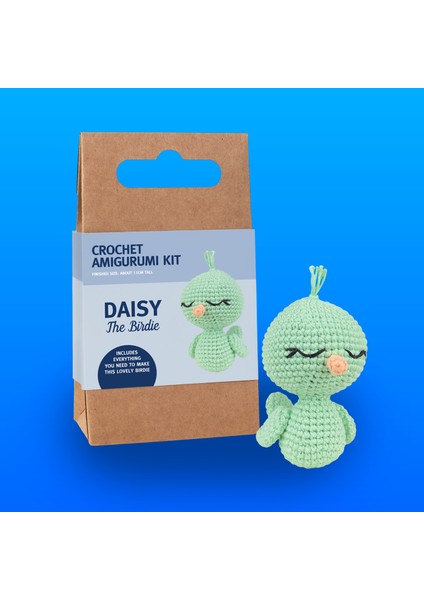 Yeni Mini Amigurumi Yapım Kiti (Daisy The Birdie)
