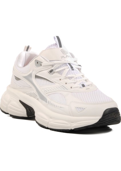 Beyaz Fileli Erkek Spor Ayakkabı MS-251-530 M